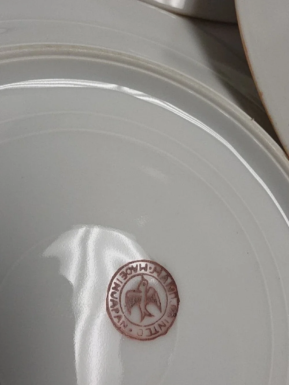 Iridescent Floral Dessert Plates with Pink and Green Accents